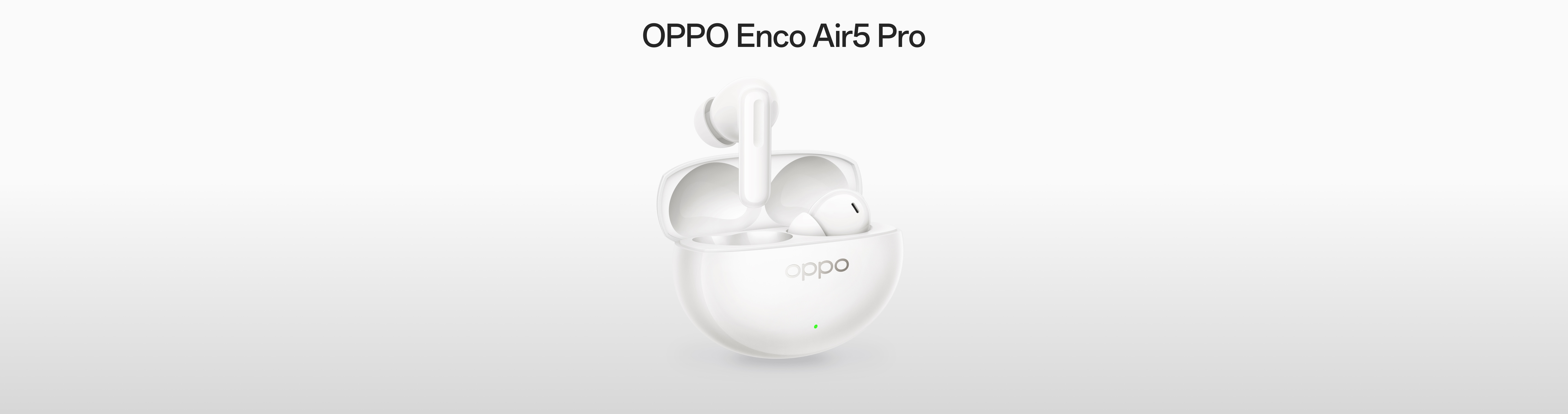 OPPO Enco Air5 Pro: Bluetooth 6.0, Cancelación Activa de Ruido (ANC),Audio 20-40.000Hz,